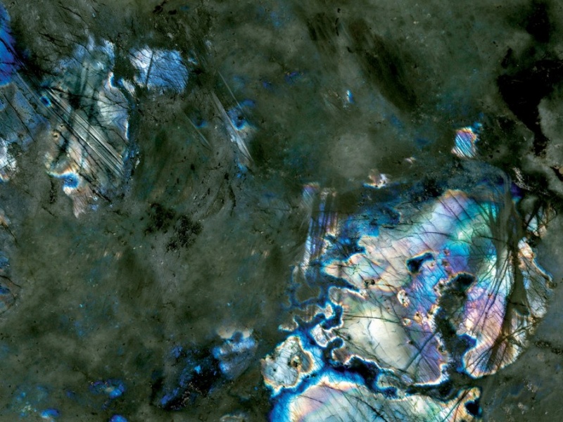 Granite Labradorite blue