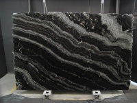 Agatha Black granite slabs