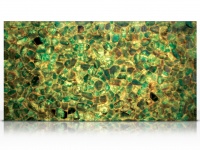 Emerald Fluorite backlit slab