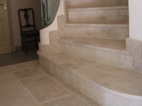 Ampilly Antique 
Stairs and flooring