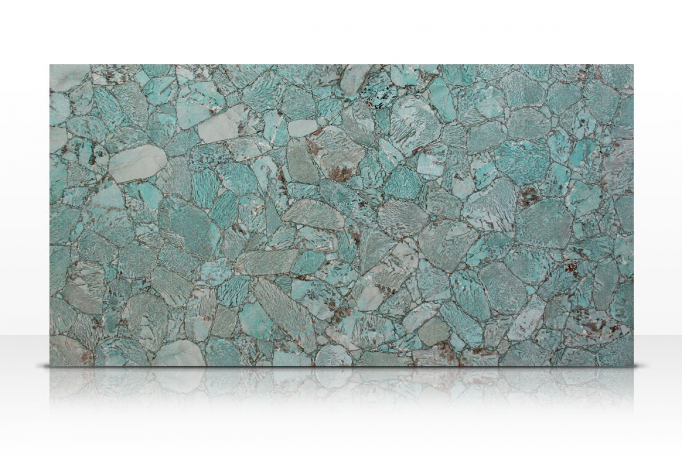 Granite Amazonite Graphic slab